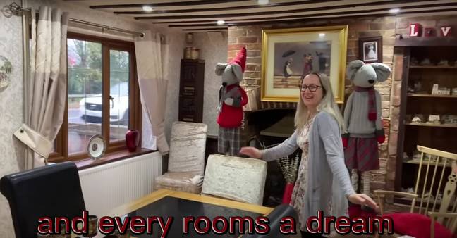 Claire has made the internet laugh with her parody. Credit: Just Knock Estate Agents