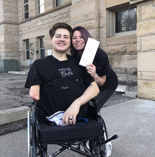 US man Loren Schauers who was cut in half by forklift taken to hospital ...