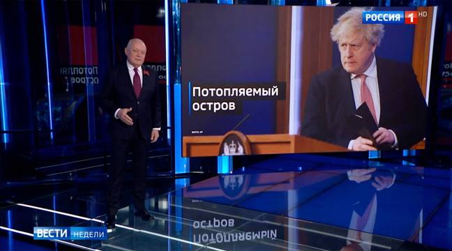 Dmitry Kiselyov took issue with Boris Johnson. Credit: East2West News