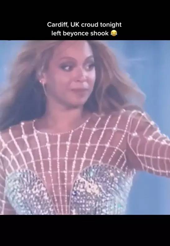 UK crowd leaves Beyonce shocked after she asked them to sing Love On Top