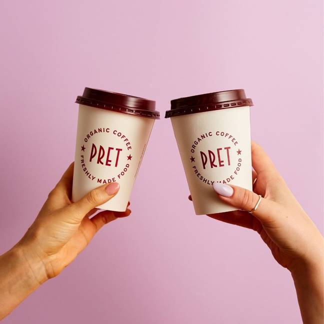 Doctors outrage as it's revealed Pret pays more. Credit: pret/Instagram