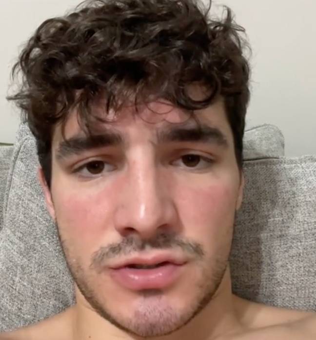 Jake Goldberg took to TikTok to answer questions from users. Credit: TikTok/@silly_jake