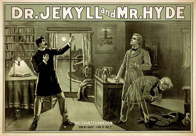 The Strange Case of Dr Jekyll and Mr Hyde was written by Robert Louis Stevenson. Credit: Creative Commons