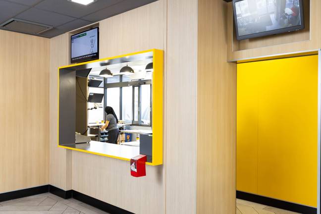 The changes should lead to less congestion around counters. Credit: McDonald's