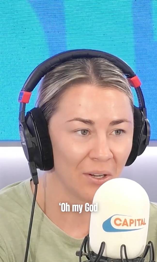 Molly McCann shared her shock after finding out Drake put a bet on her. Credit: Capital FM