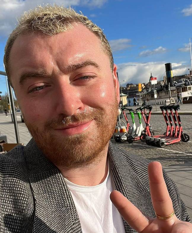 Sam Smith has collaborated with a big star on a new song. Credit: Instagram/@samsmith
