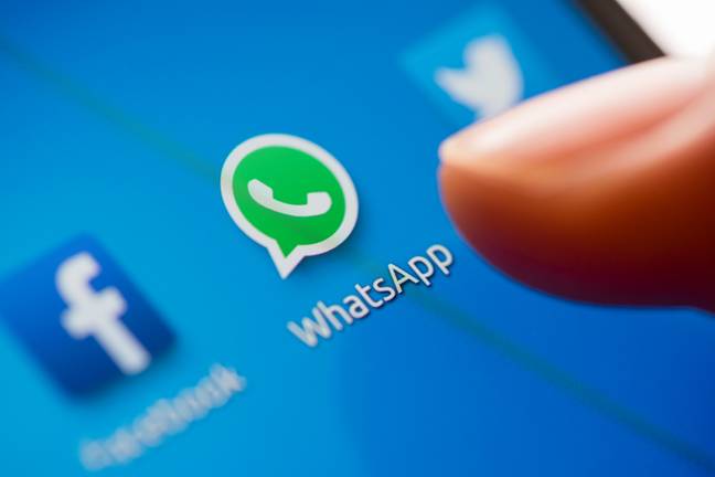 People were told to ignore message sent over WhatsApp earlier this year. Credit: EThamPhoto/Alamy 
