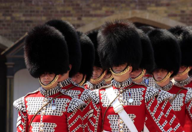 Royal guards are expected to stand for six hours at a time while on duty. Credit: Pixabay