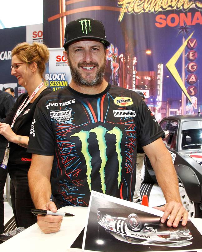 Ken Block sadly died following a snowmobile accident. Credit: Everett Collection Inc/Alamy