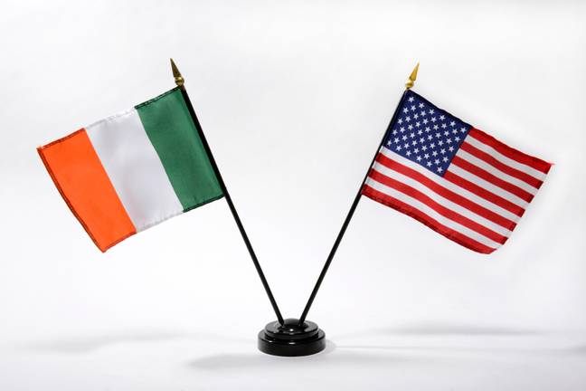 The American man suddenly developed an Irish brogue, despite not having any Irish in him. Credit: Michael Dolittle