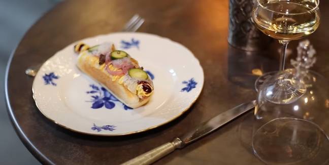 The luxury hotdog. Credit: CNN Money Switzerland