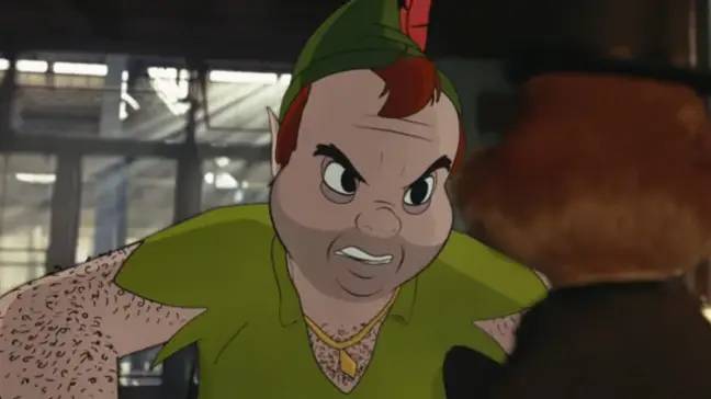 Adult Peter Pan is equally horrifying. Credit: Disney