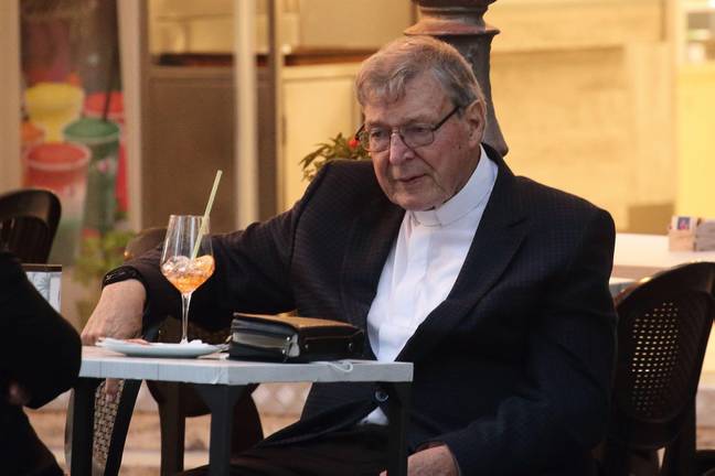 Pell, after he fled to Rome in 2020. Credit: ZUMA Press, Inc. / Alamy