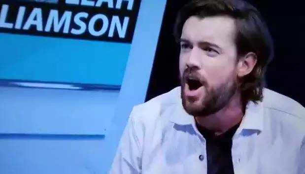 Jack Whitehall left it all on the table after making a savage Rolf Harris joke on Soccer AM's last show.  Credits: Sky Sports
