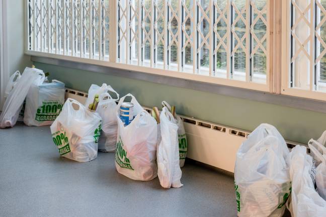 Food banks around the country are being forced to ration the amount they give to those in need. Credit: Alamy 