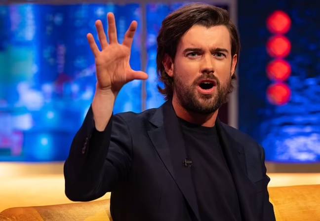 Jack Whitehall appeared on The Jonathan Ross Show. Credit: ITV