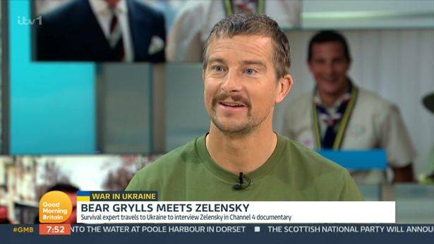 Grylls appeared on Good Morning Britain to discuss the meeting. Credit: ITV