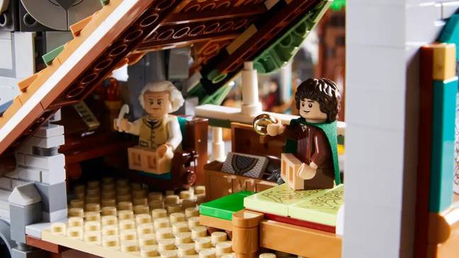 The Rivendell LEGO set. Credit: LEGO