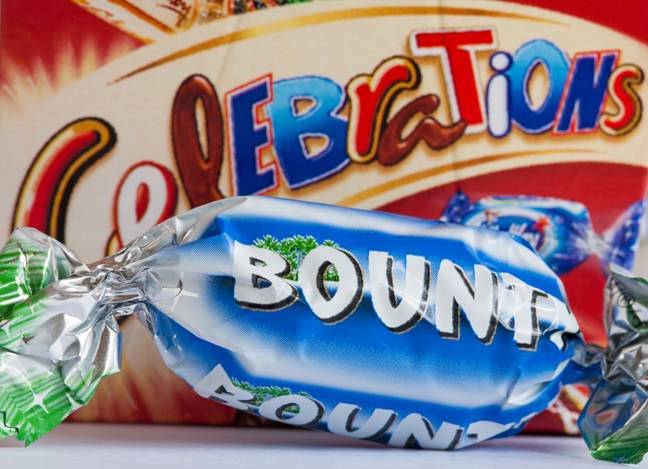 Bounty lovers are outraged by the limited-edition Celebrations tub. Credit: Carolyn Jenkins/ Alamy Stock Photo