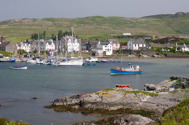 The shark was caught off the picturesque isle of Islay in the Inner Hebrides (Credit: Alamy)