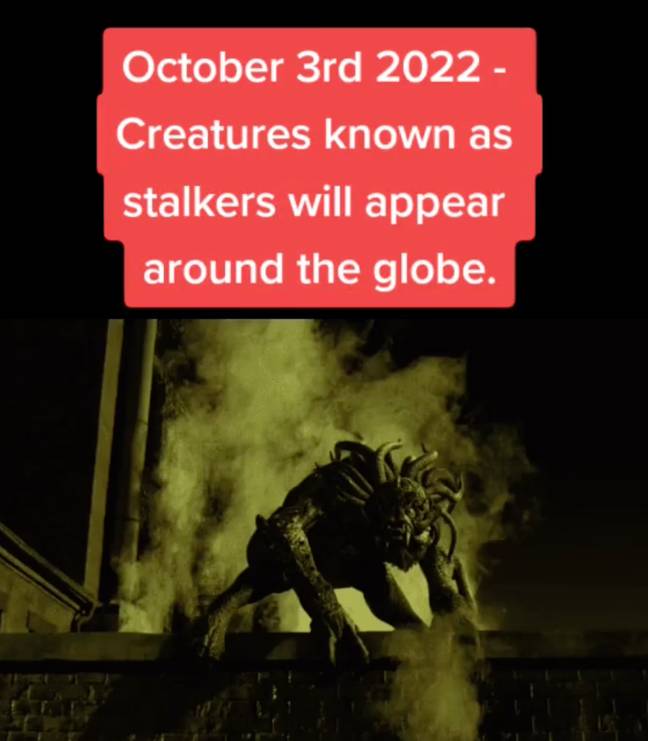 The online community aren't buying the time traveller's predictions. Credit: TikTok/@thehiddengod1
