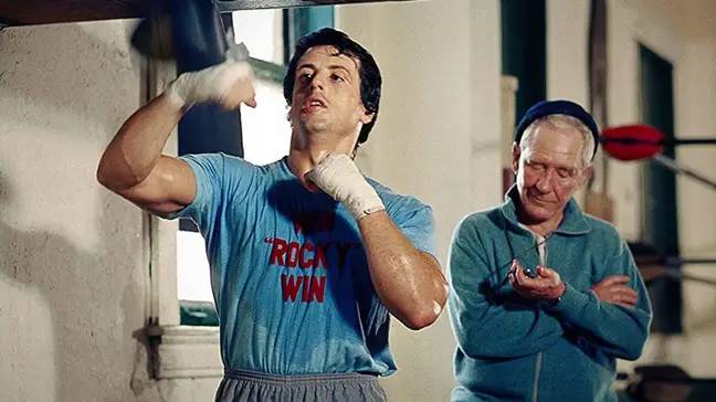 Sylvester Stallone is not happy about the new Rocky spinoff film. Credit: United Artists