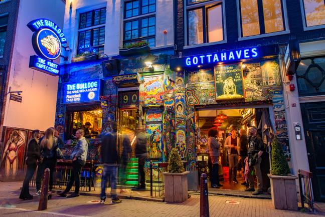 Amsterdam has quite the reputation when it comes to weed. Credit: Chun Ju Wu / Alamy Stock Photo