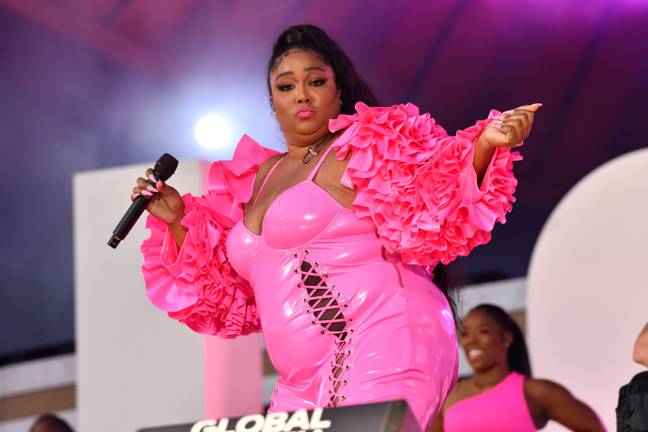 Lizzo performs at 2021 Global Citizen Live: New York. Credit: Erik Pendzich / Alamy Stock Photo