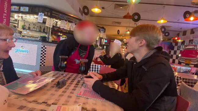 Jack and his family were told to leave the diner after he called a server 'fat'. Credit: Kennedy News and Media