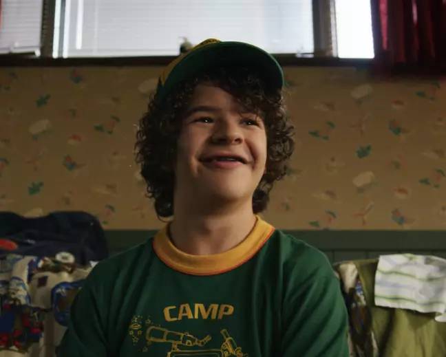 On-screen, he's best known to the world as his character Dustin - a faithful friend and bestie/brother figure to Steve Harrington. Credit: Netflix