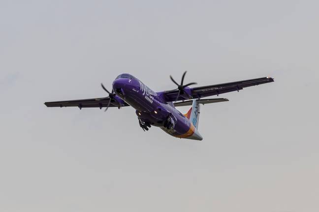 A FlyBe plane operated by StobartAir. Credit: Alamy