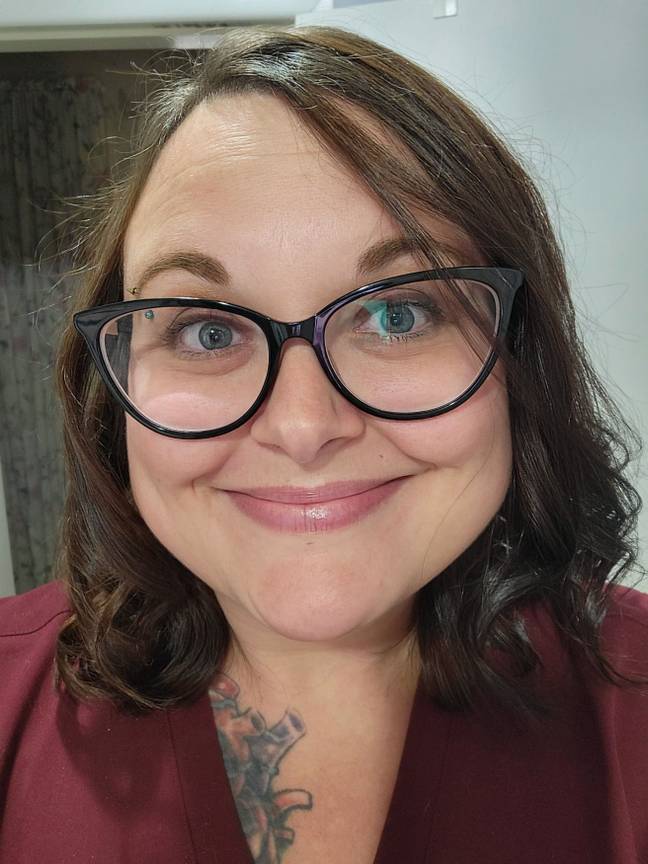 Corinea Stanhope's security camera captured the odd moment. Credit: Kennedy News & Media