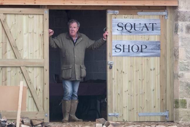 Neighbours of Jeremy Clarkson have urged the council to let him build a car park at Diddly Squat Farm. Credit: SWNS