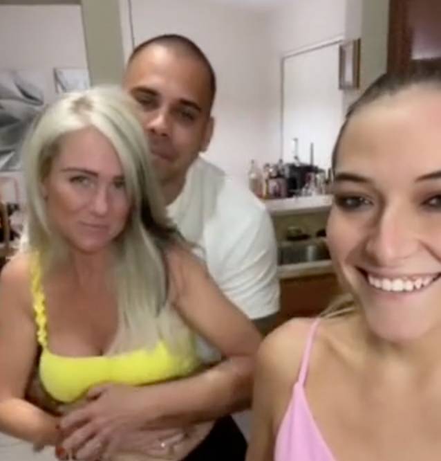 Madi lets her husband 'have' her mum a couple of times a week. Credit: @madibrooks567/TikTok