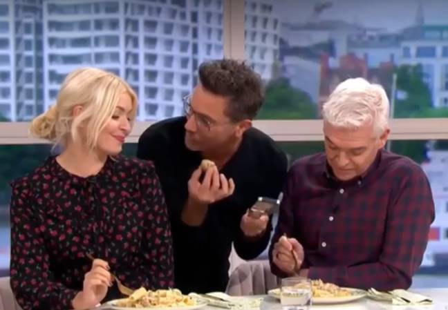 The ingredient costing a whopping £100 was revealed as being white truffle. Credit: ITV