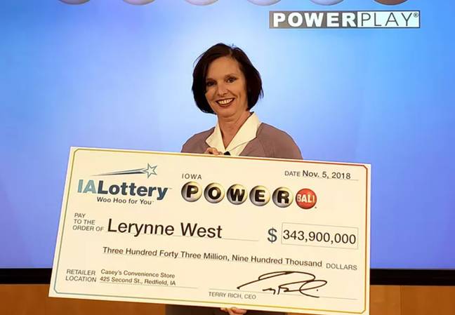 Lerynne ended up with less than half of her total jackpot. Credit: IA Lottery