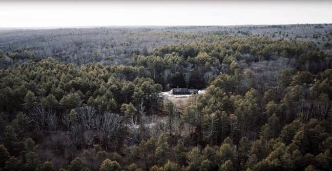 Nestled within a woodland clearing, the real house from the Conjuring is one of the most haunted in America. Credit: Everett Collection Inc/Alamy Stock Photo