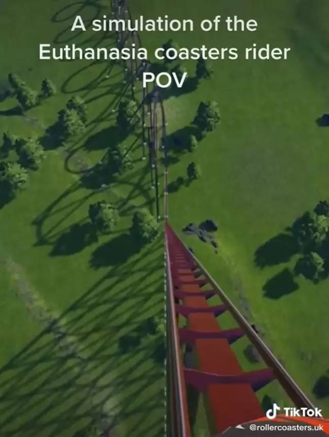 TrivDaily - Man who designed euthanasia rollercoaster is working on more rides 59 A viral TikTok showed viewers what to expect in the simulator. Credit: TikTok/@ridesnslides