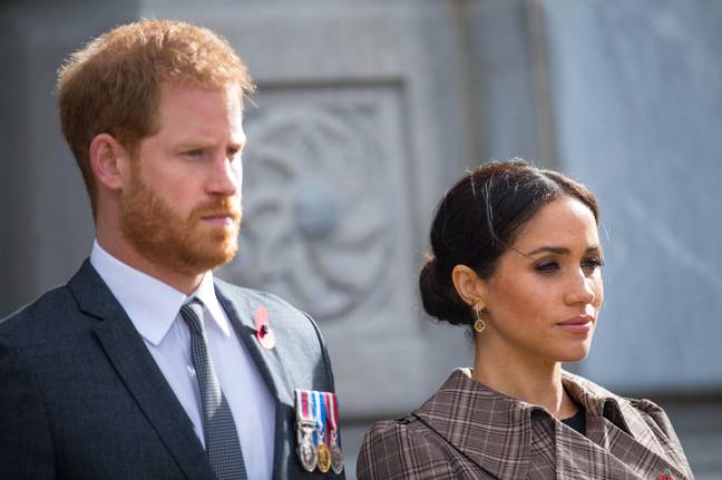 Harry and Meghan in 2018. Credit: Trinity Mirror / Mirrorpix / Alamy 