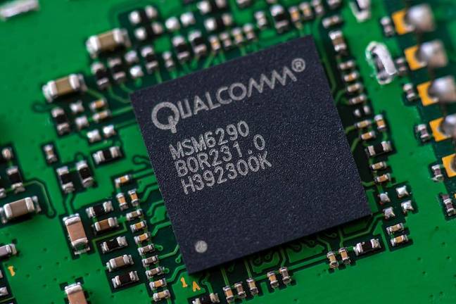 Smartphone chip manufacturer Qualcomm has been accused of inflating its fees. Credit: Alamy