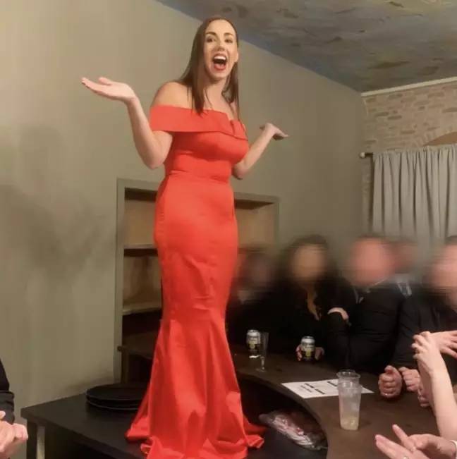 A swinging influencer felt like she was in The Wolf of Wall Street during a 50-person sex party. Credit: Instagram / mrsvistawife