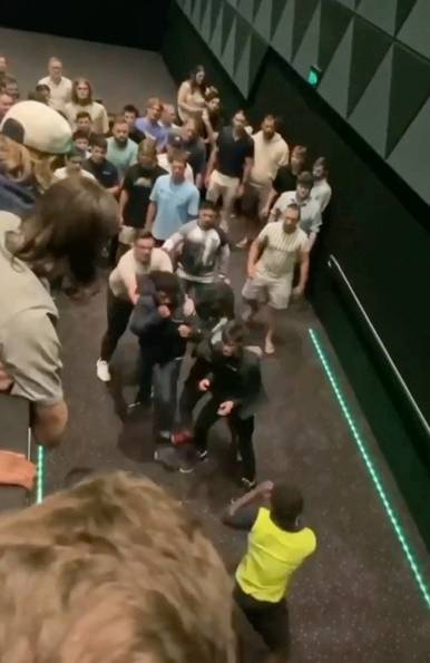 Fight broke out at Spider-Man: No Way Home screening. Credit: TikTok
