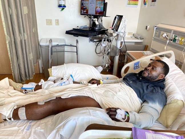 Moses has spent a total $165,000 (£133,000) on his procedures. Credit: Kennedy News and Media