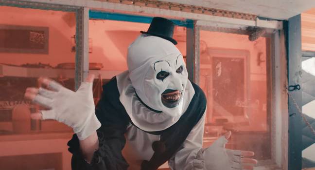 Terrifier 2 has made some viewers vomit and faint. Credit: Bloody Disgusting