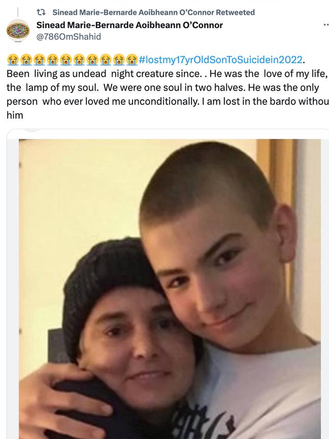 Irish singer Sinéad O’Connor’s heartbreaking final post before her death was in honour of her Irish singer Sinéad O’Connor’s heartbreaking final post before her death was in honour of her