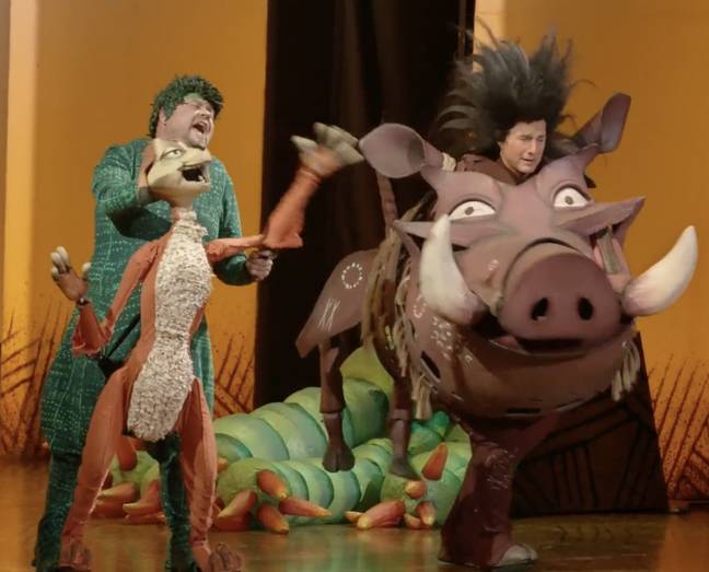 Fans were blown away by Corden and Tom Cruise's Lion King. Credit: The Late Late Show