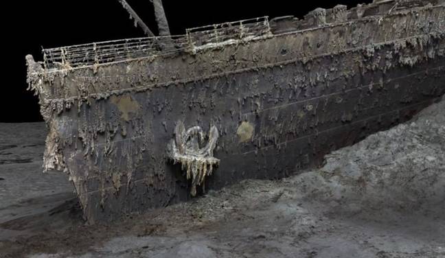 Có phải tàu Titanic đã đâm phải một tảng băng trôi?  Tín dụng: Sản xuất Đại Tây Dương / Megallan
