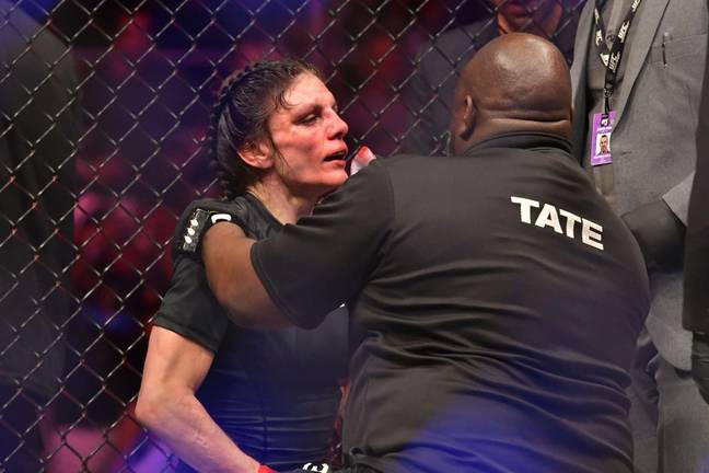 The American MMA star, who is recognised as the fourth-ranked women's flyweight, was taken apart by Jessica Andrade at UFC 283 on Saturday (21 January). Credit: Px Images / Alamy Stock Photo