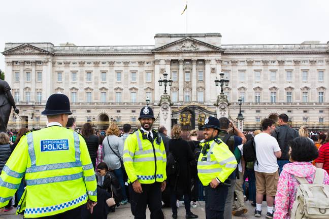 The police force will have an 'extremely low tolerance' for anyone causing disruption to the day's events. Credit: Thirty Nine 4 Media / Alamy Stock Photo
