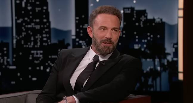 Affleck insists that it's just a 'common misconception'. Credit: Jimmy Kimmel Live!